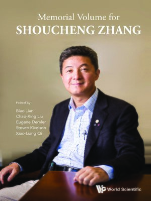 cover image of Memorial Volume For Shoucheng Zhang